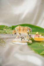 Load image into Gallery viewer, Silver and gold plated Cow