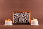 Load image into Gallery viewer, Pure silver Tirupati Balaji dry fruit box by Rasava Jewels, featuring intricate silver craftsmanship and detailed deity design.