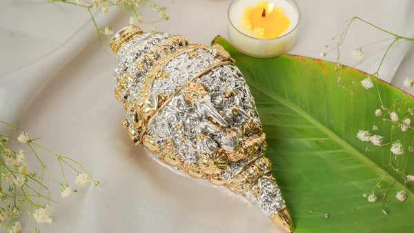 What is a Silver and Gold Plated Shankh?