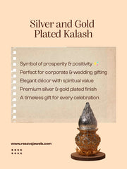 Silver & Gold Plated Kalash