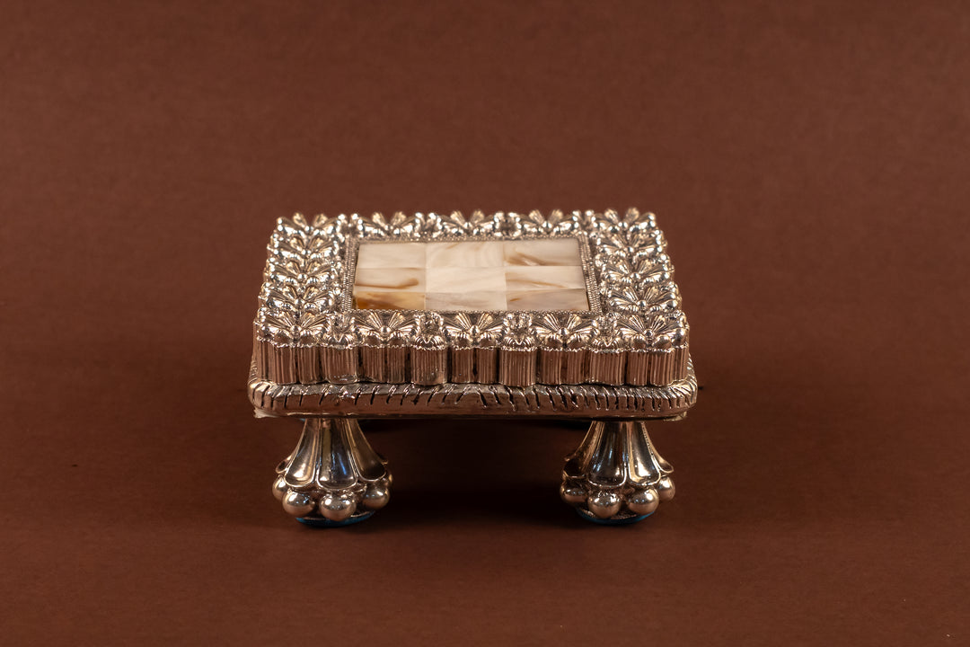 999 Pure Silver MOP Chowki