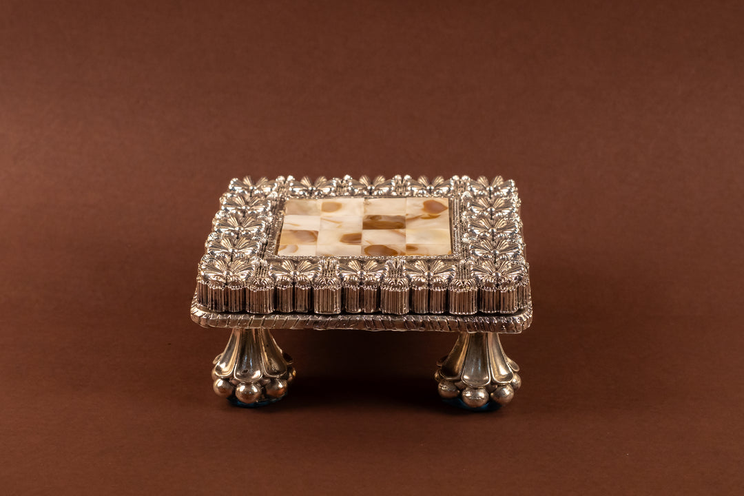 999 Pure Silver MOP Chowki
